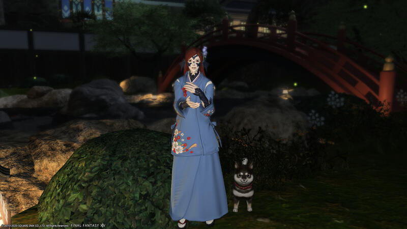 Visiting Kugane and getting a Kimono