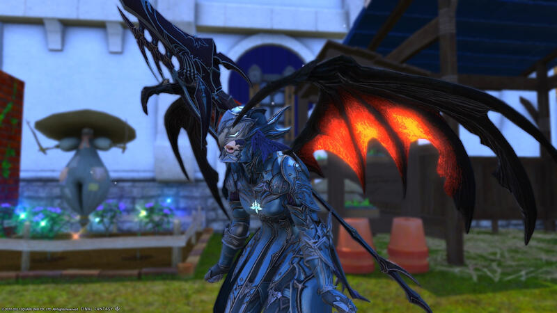 Aetherial Dragon Wings!